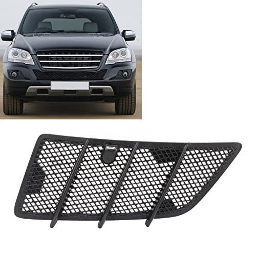 Bonnet Vent Grille, Hood Air Vent Grille Cover Fast Heat Dissipation Abs Direct Fit Smooth Ventilation Durable Left For Cars #TOP2