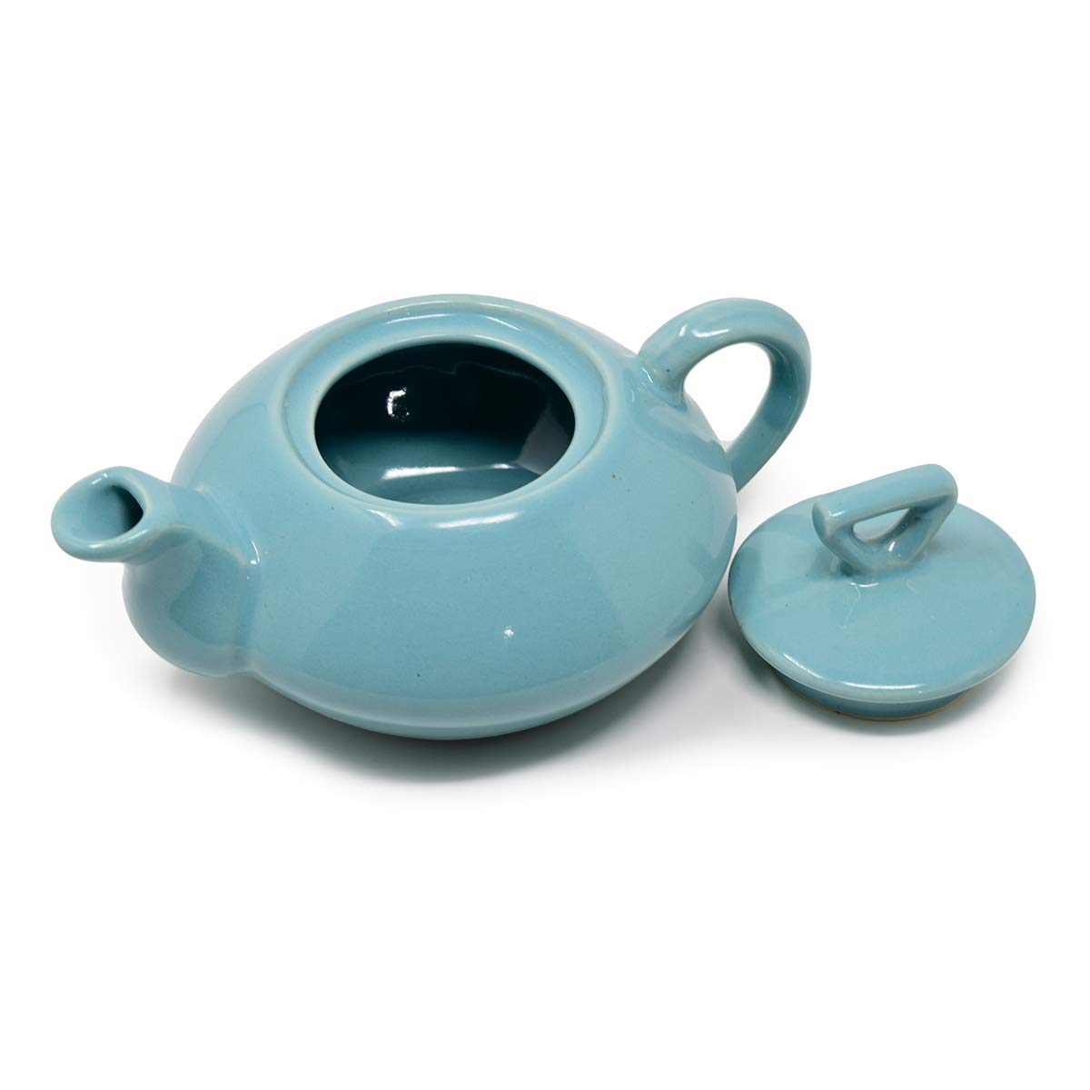 The Himalayan Goods Company Stoneware Medium Teapot with Spout Teapot for 2 Or 4 (Green), 500 Milliliter 1
