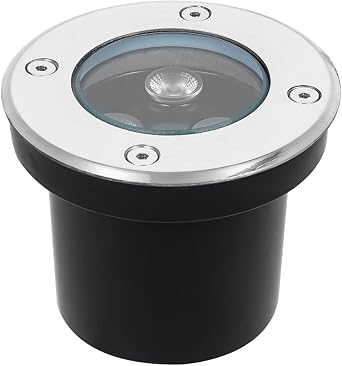 Underground Light LED, 12V LED Landscape Lights Well Lights, IP66 Waterproof Outdoor Ground Light, for Yard Garden Pathway Walkway Deck Step SpotlightRed,12W