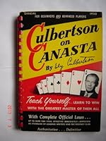 Culbertson on canasta : a complete guide for beginners and advanced players ... B004XCY71O Book Cover