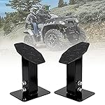 KEMIMOTO-ATV-Passenger-Foot-Rest-ATV-Foot-Rest-Adjustable-Footrest-ATV-Passenger-Foot-Pegs-Anti-Slip-Grip-Compatible-with-Polaris-Sportsman-Scrambler-Foreman-Fourtrax-Grizzly-Black
