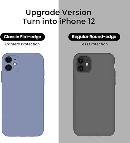Miniatura 10 de Cordking Funda para iPhone 11, silicona bordes cuadrados y protección de cámara Funda mejorada para teléfono con forro de microfibra suave