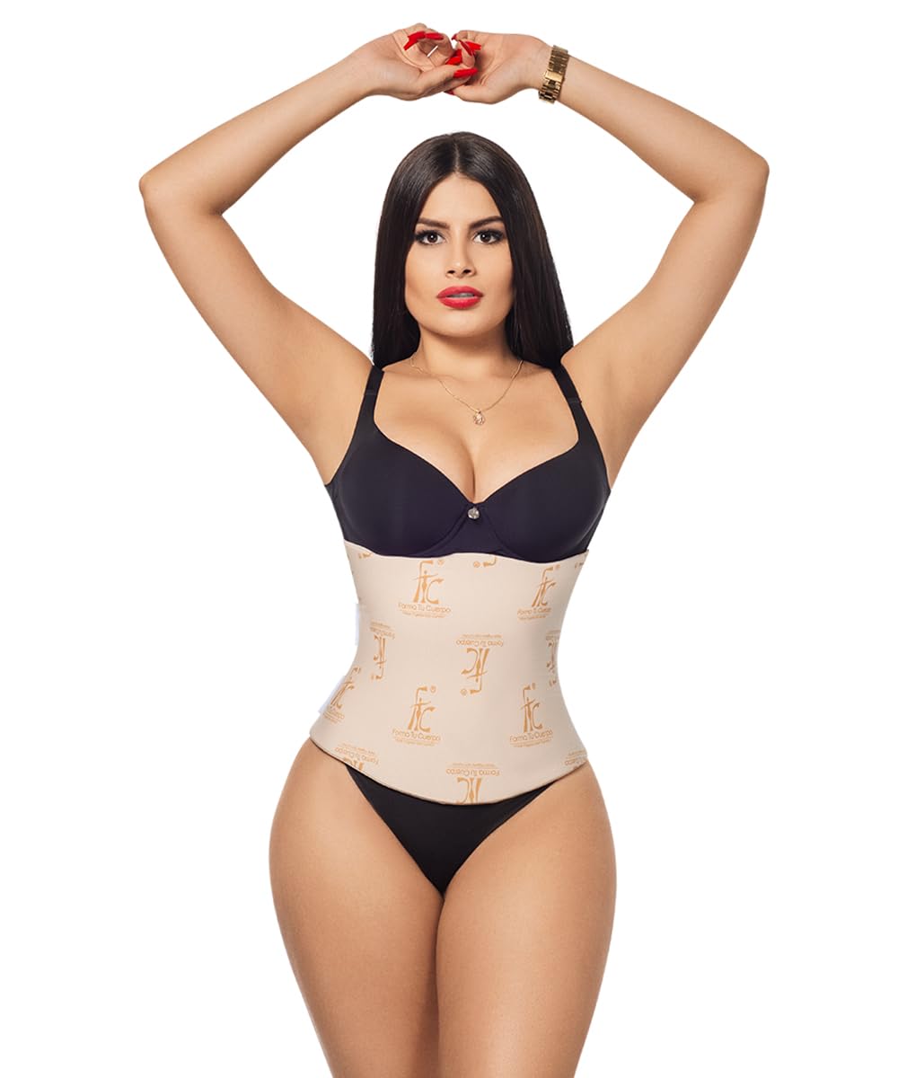 Forma Tu Cuerpo Lipo Foam Abdominal Board with Lipo Foam Pads - Comprehensive Foam 360 Recovery, Post OP Foam, Post Surgery Liposuction Foam Pad for Compression Garments (Medium)