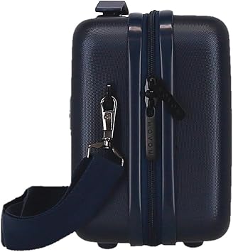 MOVOM Unisex Wood Travel Accessory- Toiletry Kit, Blue, One Size, Need customizable