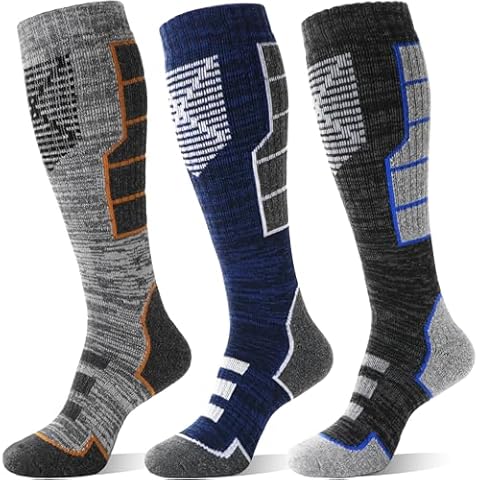 Anlisim Merino Wool Ski Socks Cover