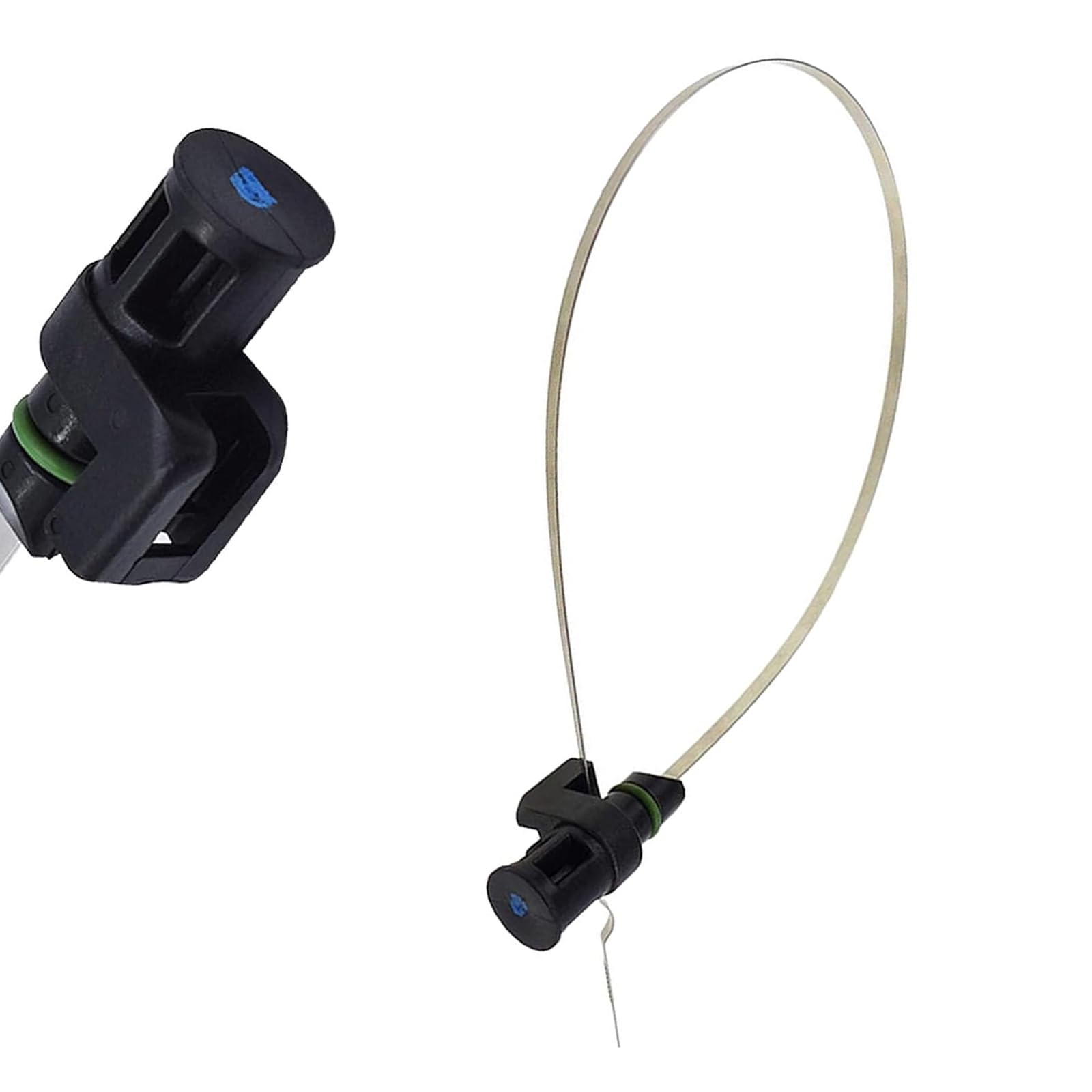 Automotive Transmission Oil Dipstick, Immersion Oil Level Indicator Stainless Steel Dipstick, Replacement OEM #31086-JA00A Accessories, Fits Most Cars (Black)