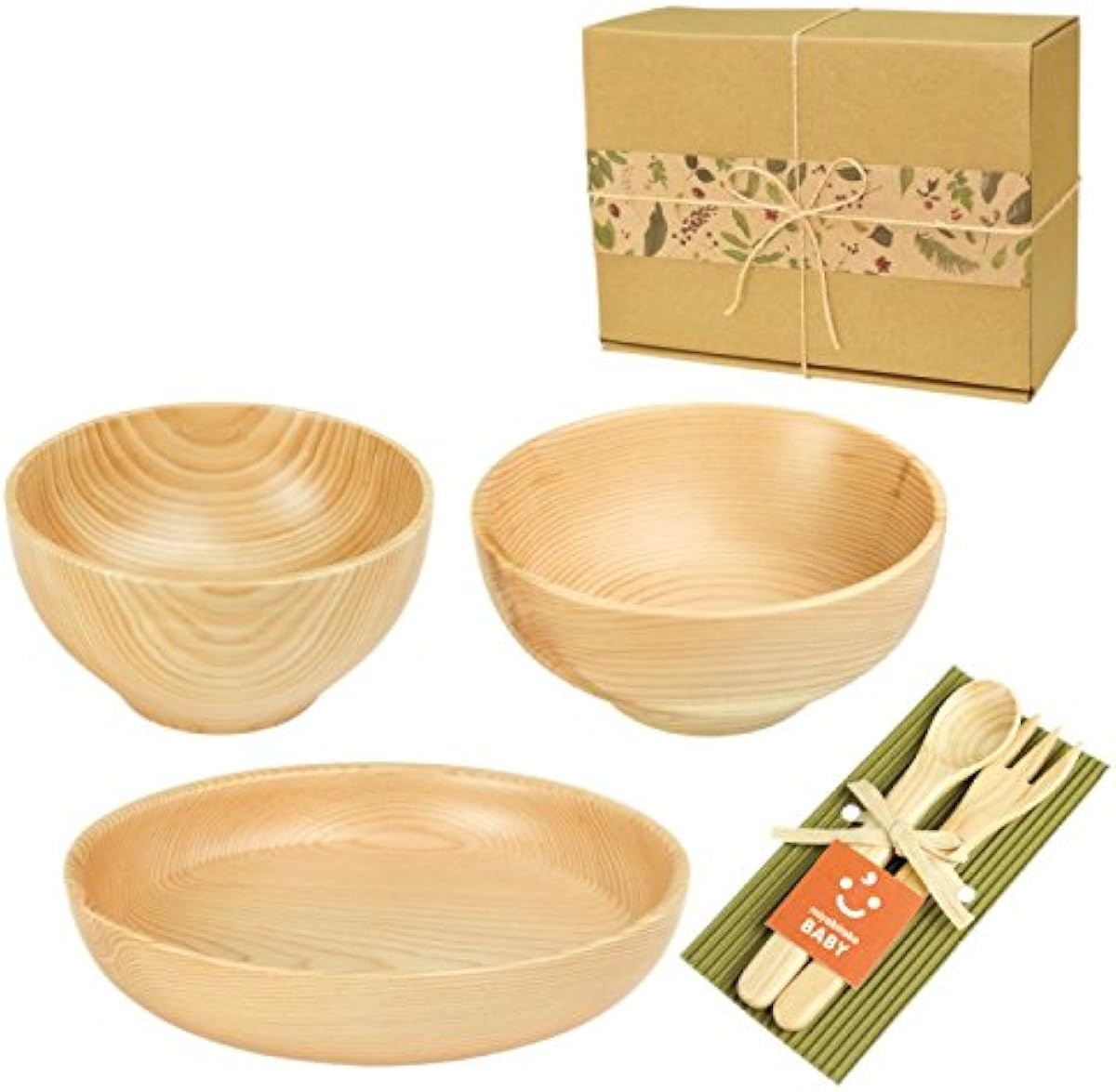 直売在庫 お食い初め 出産祝い ベビー食器 木製 ナチュラリスト キッズセット 食器5点セット 391 ヤマコー 子ども用食器セット 送料込まとめ買い Www Littleshopp Com