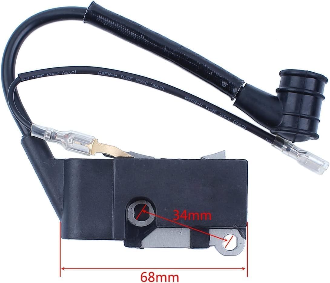 Replacement Chainsaw Parts - L7T/BPMR7A Spark Plug & 5200 High Voltage Kit Fit For 4500, 5200, 5800 Models | OEM Code