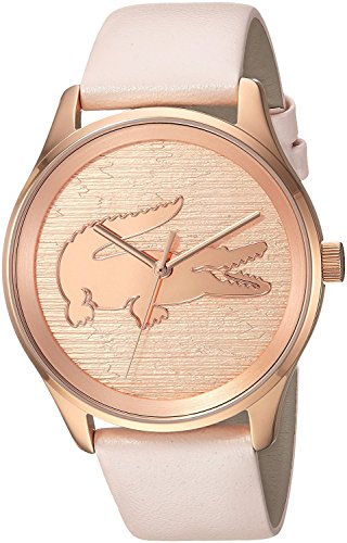 [���R�X�e]Lacoste �r���v 'VICTORIA' Quartz Stainless Steel and Leather Casual Watch, 2000997 ���f�B�[�X [���s�A���i]