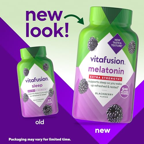Vitafusion Melatonin Gummies 5mg Per 2 Gummies | 120 Count - image 2