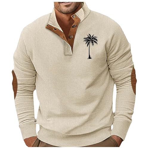 Sweat Homme Chaud Pullover Col Roulé Manches Longues Zippé Polaire
