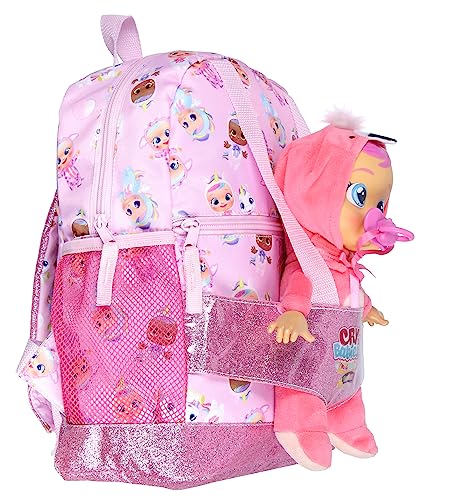 INTIMO Cry Babies Magic Tears Characters Baby Doll Carrier Dual Compartment Backpack3