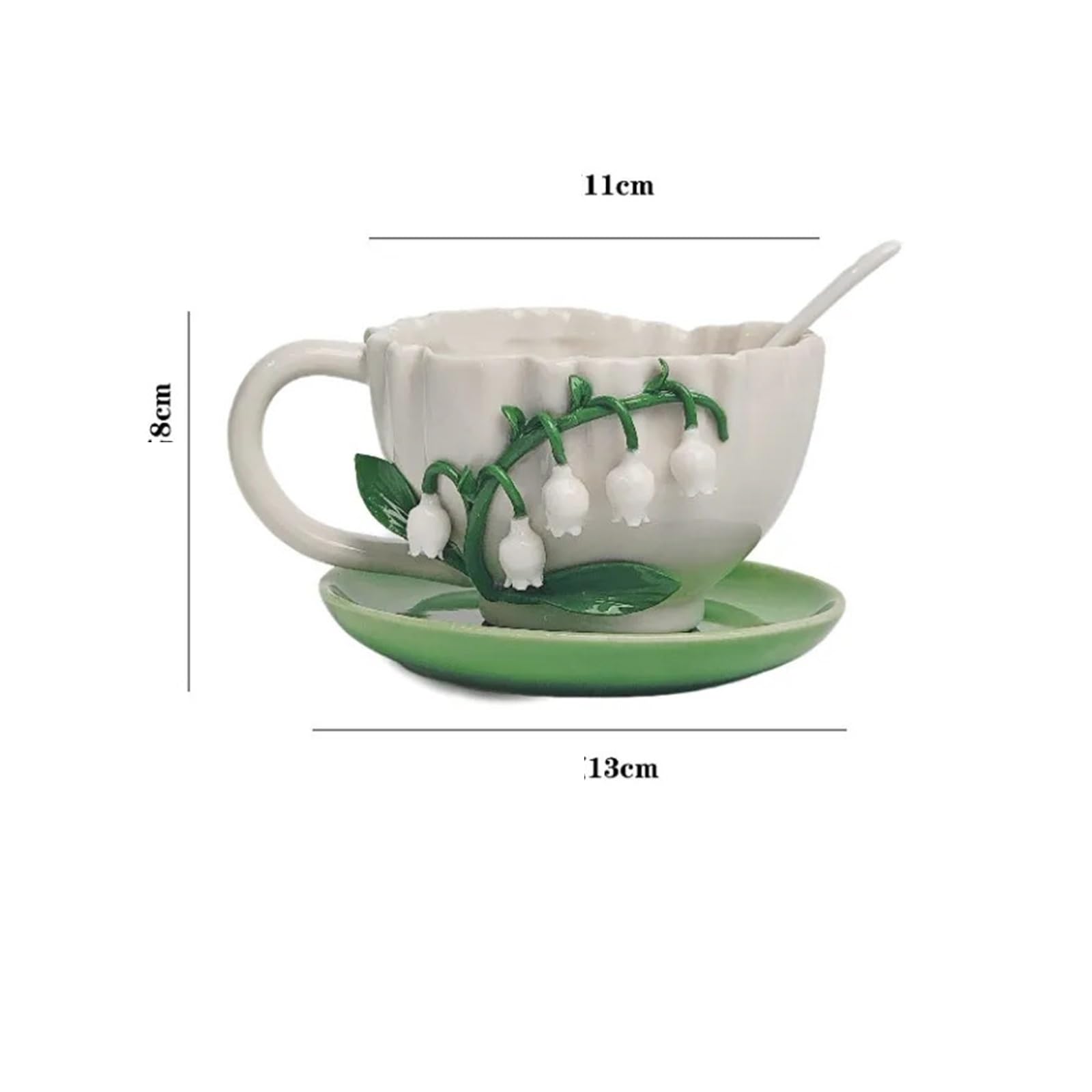 Tazas Y Jarras De Café Taza De Café Con Estampado De Flores En Relieve De Cerámica, Taza De Desayuno Para Té Cacao Y Leche