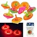 Produktbild 12x Kreisel LED Lichteffekt Leuchtend Spinning Bunt Mitgebsel 4,5 cm Beutel