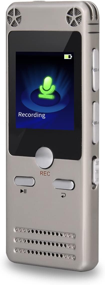 8GB Digital Voice Recorder for Lectures Meetings 、Voice Activated Recording Device Audio Recorder with Playback,Password 8GB Digital Voice Recorder for Lectures Meetings 、Voice Activated Recording Device Audio Recorder with Playback,Password