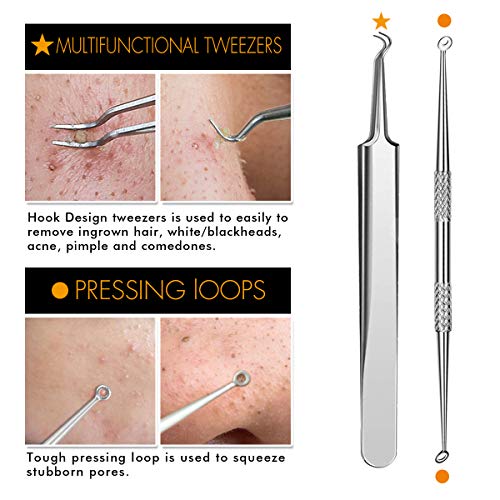 image for TailaiMei 7-Piece Blackhead Remover Kit - Pimple Comedone Extractor To