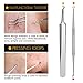 7-Piece Blackhead Remover Kit - Pimple Comedone Extractor Tool set for Facial Acne and Treatment for Blemish, Whitehead Popping, Zit Removing for Risk Free Nose Face Skin with Metal Case