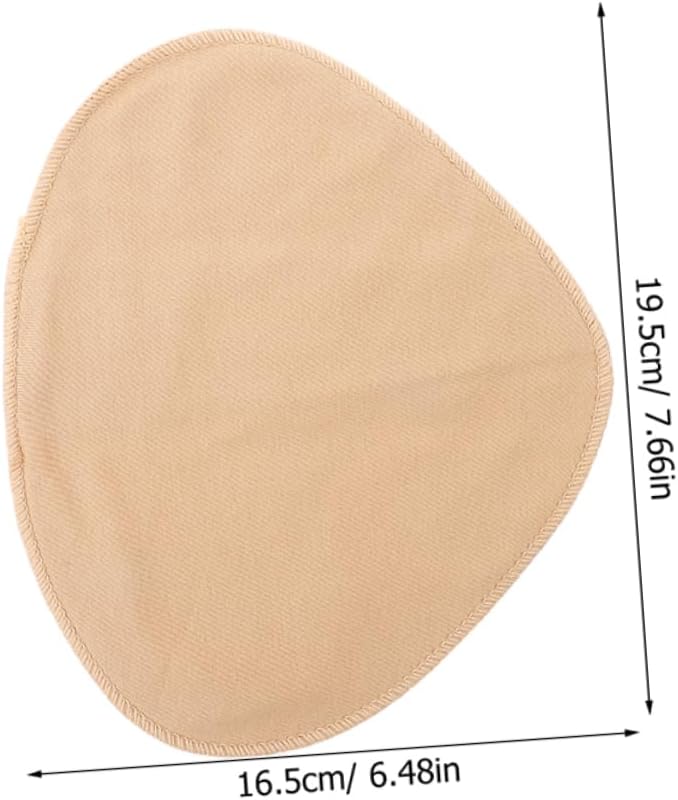 4pcs Breast Forms Cover Nipple Cover Protective Case Portable Bag for Women