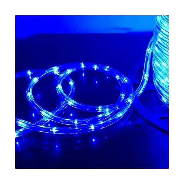 Huizhen indoor outdoor rope lights,110v 100ft flexible led rope light kit for party,wedding,background,trees,pool,eaves decoration with ul certified - image 3