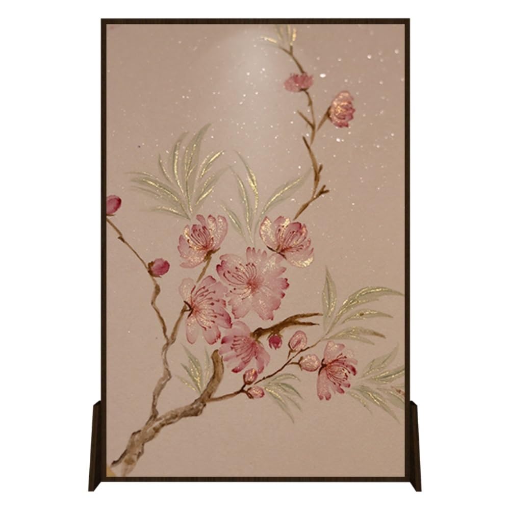 Privacy Screen Chinese Zen Screen Partition Home Living Room Office Decoration Background Wall Solid Wood Entrance Room Divider