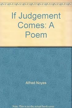 Hardcover If Judgement Comes a Poem Book