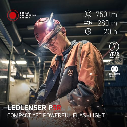 Image of Ledlenser P5 Rechargeable Flashlight
