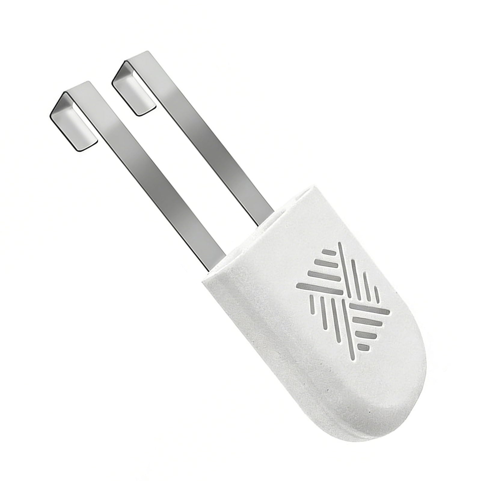 DSLKGWE Stainless Steel Hook Toilet Cleaning Tablet with Reinforced 0.03 Inch Fastening Structure Anti Slip Cleaner Stand