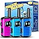 EUCOCO Walkie Talkie Kinder 3er Set, Spielzeug ab 3 4 5 6 7 8 Jahre Junge Mädchen Geschenk 3-10 Jahre Walky Talky Outdoor Spiele - Geschenkideen Kinderspielzeug