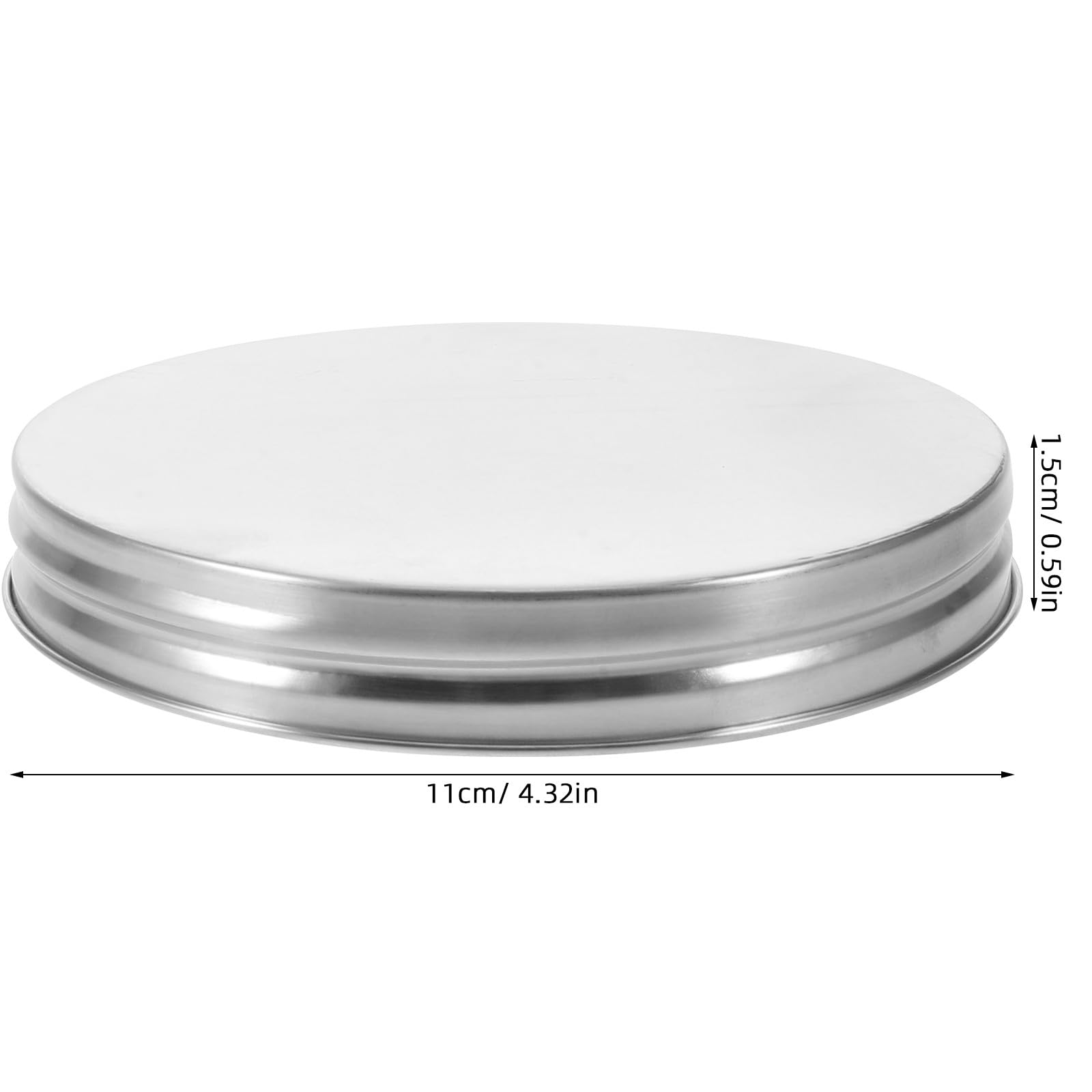 Tapón de Rosca para Barril - Tapa de hojalata de 10 cm para barriles de Cerveza casera - Tapa de Rosca de Cierre hermético para recipientes de 4 o 5 litros - Tapón para Barril de Cerveza -