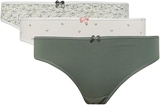 DeFacto Womens Casual Brief Underwear Package Slip Slip (pack of 1)