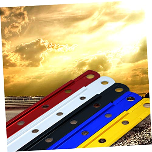 CIYODO 2 Peças De Ciclismo Universal Para Extensor De Motocicleta Suporte De Corrida Rack Dourado Mo