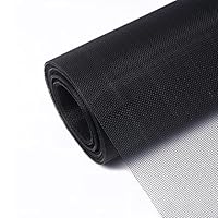 ASOPFYUM Fliegengitter-Rollware, Fliegengitter extra stark 120 x 250 cm, Fliegennetz Fenster, schwarzes Fiberglas-Fliegengitter als Meterware, Fliegengitter-Ersatznetz beliebig zuschneidbar1