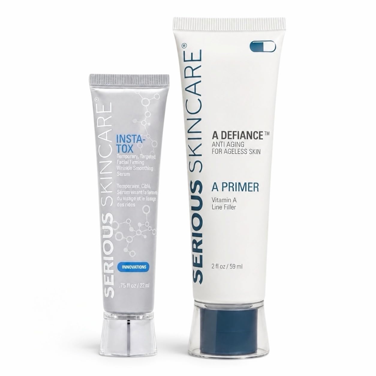 Serious Skincare INSTA-TOX Wrinkle Smoothing Serum + Face Makeup Primer Set