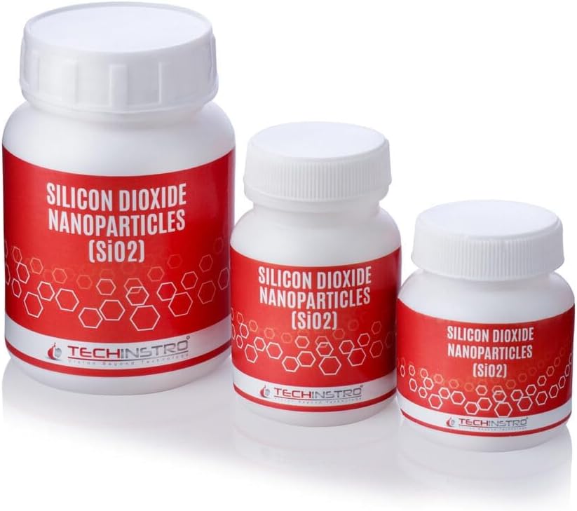 Silicon Dioxide Nanoparticles (SiO2) (Powder form/White/Spherical Morphology) (Silicon Dioxide 50gm)