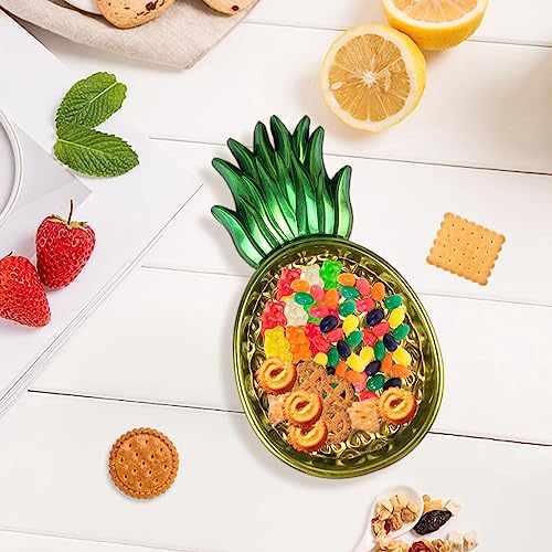 Deryarcle EUEBYM2946A Pineapple Shape Jewelry Dish Resin Mold,Jewelry Tray Silicone Molds,Trinket Storage Box Epoxy Resin Mold Oval Plate Casting Mould thumb #3