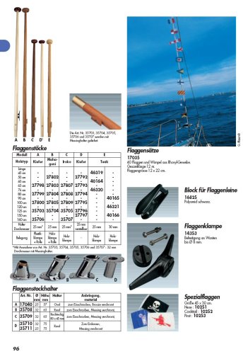 FLAG STAFF MAHOGANY 50CM SOCKET 25