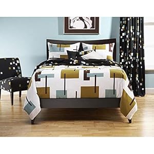 TRP 6 Piece Retro Bauhaus Duvet Com...