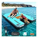 VEBESYET Inflatable Dock with Water Ramp