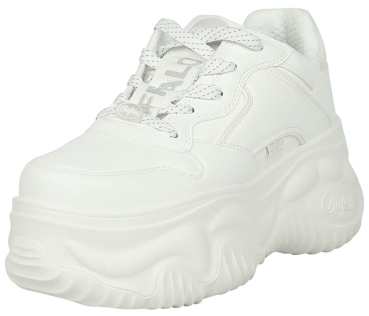 Buffalo Blader One Vegan Nappa Donna Sneaker Bianco