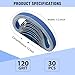 1/2 x 12 Inch Knife Sharpener Sanding Belts for Work Sharp, 120 Grit Replacement Sharpening Belt Kit for Official Work Sharp (WSKTS & WSKTS-KT/Mk.1 & Mk.2) Knife & Tool Sharpener, 30 Pcs