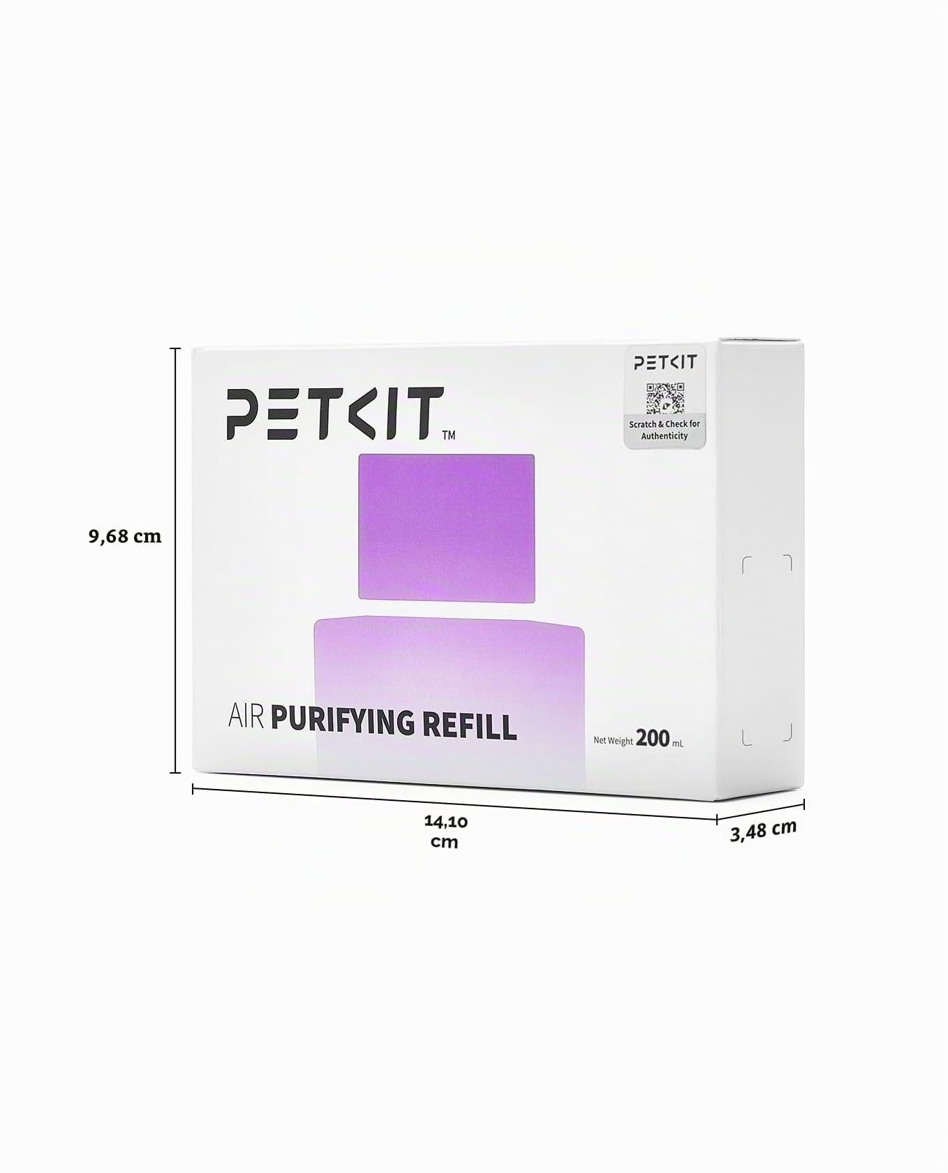 PETKIT Pura X Pura Max 2 Selbstreinigende Katzentoilette Geruchsentferner-Nachfüllflüssigkeit (4 Flaschen)