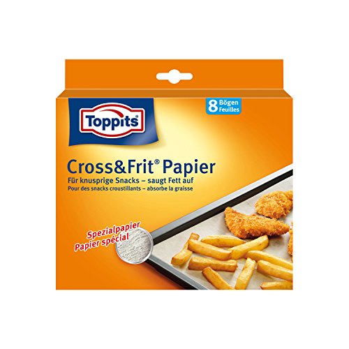 Toppits Cross & Frit Paper (37 cm x 30 cm), Pack of 2 (2 x 8 Sheets) - Image 2