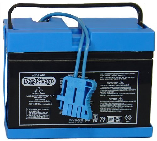 Peg Perego Blue Battery 12 Volt (Drop Ship Pack) by Peg Perego IAKB0501