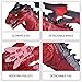 FUN LITTLE TOYS Remote Control Dinosaur Toys for Kids, Realistic Electronic Walking Robo Alive Dragon with Lights and Sounds 17