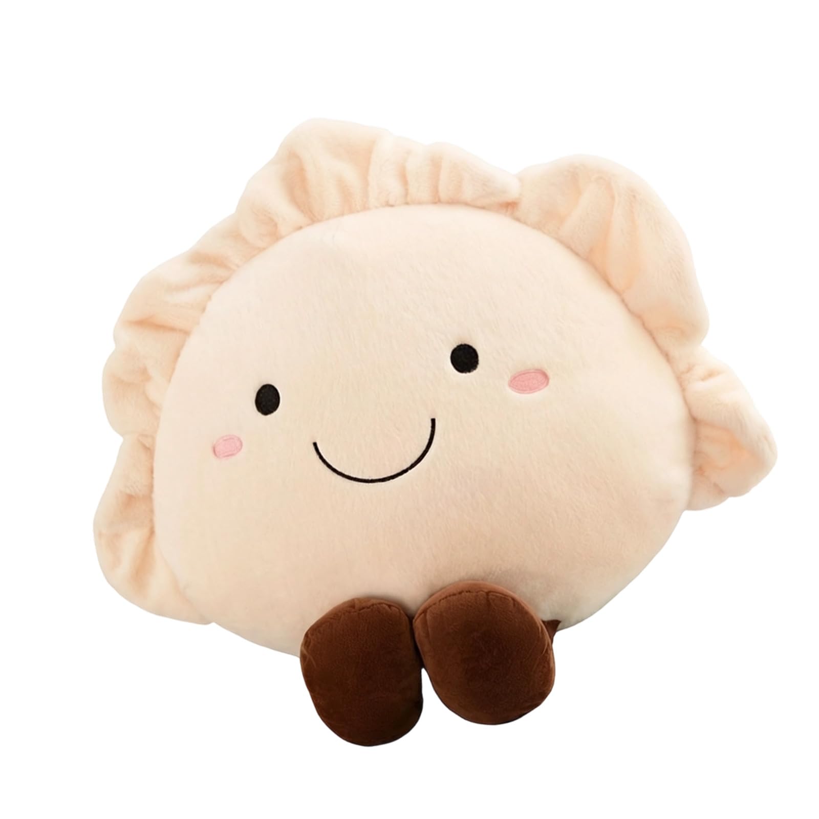 Elnwnnkc Dumpling Shape Hugging Pillow Safe Soft Plush Fabric Stuffed Seat Cushion and Home Offices Decors Desk Sleep Pillow