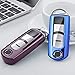 Mofei for Mazda Key Fob Case Shell Cover TPU Full Protector Holder with Key Chain Compatible with Mazda 3 6 CX-5 CX-7 CX-9 MX-5 Speed3 Miata Smart Key Remote Keyless Entry (Purple Black)