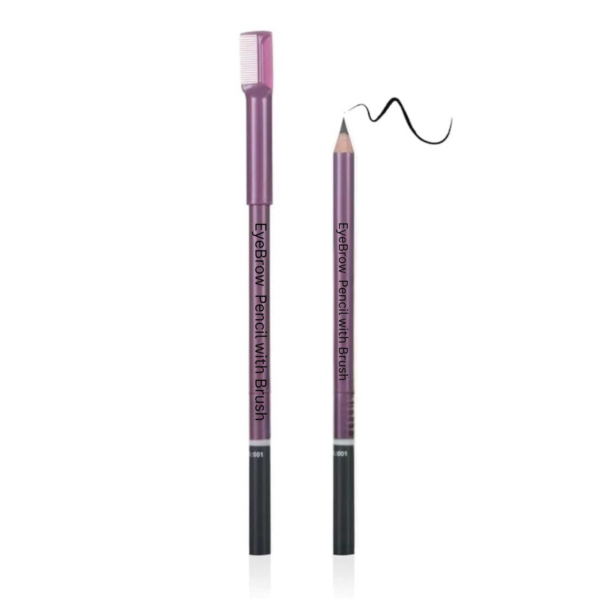 Eyebrow Pencil with Brush | Long Lasting Waterproof Brow Pencil for Natural Looking Defined Eyebrows | Smooth & Precise Application | Smudge Resistant Makeup Eyebrow Definer for Women-image-29