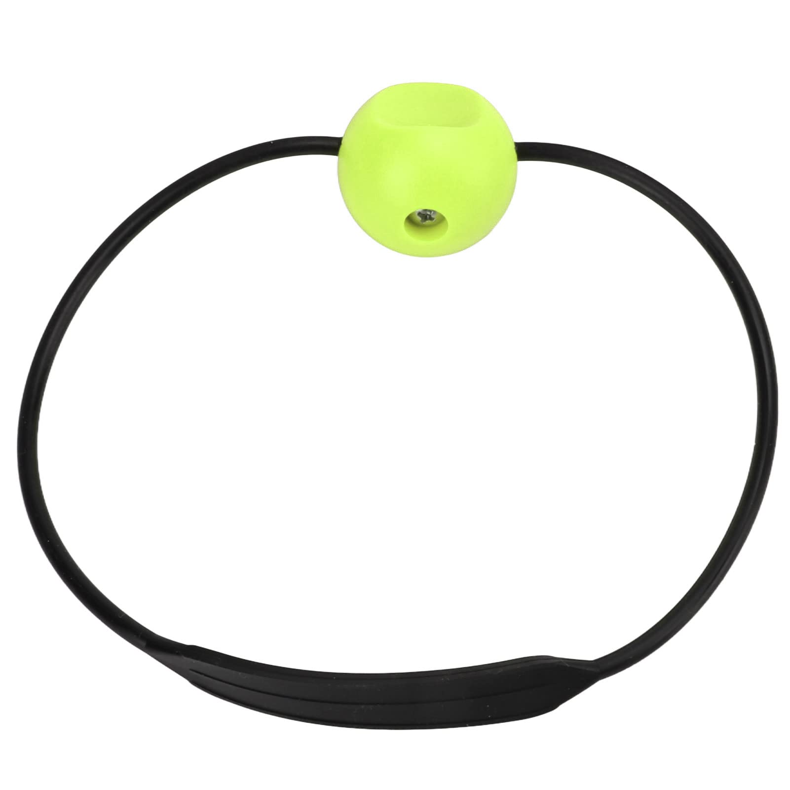Holigie Scuba Diving Tank Banger Diving,Dive Cylinder Ball Noise Maker, Underwater Safety Signal Device for Diver Communication (Black Strap + Yellow Ball)