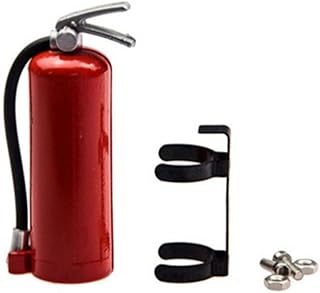 LAFEINA 1/10 Scale Fire Extinguisher Accessory Decor Parts for RC Rock Crawler Car D90 CC01 TRX4 SCX10