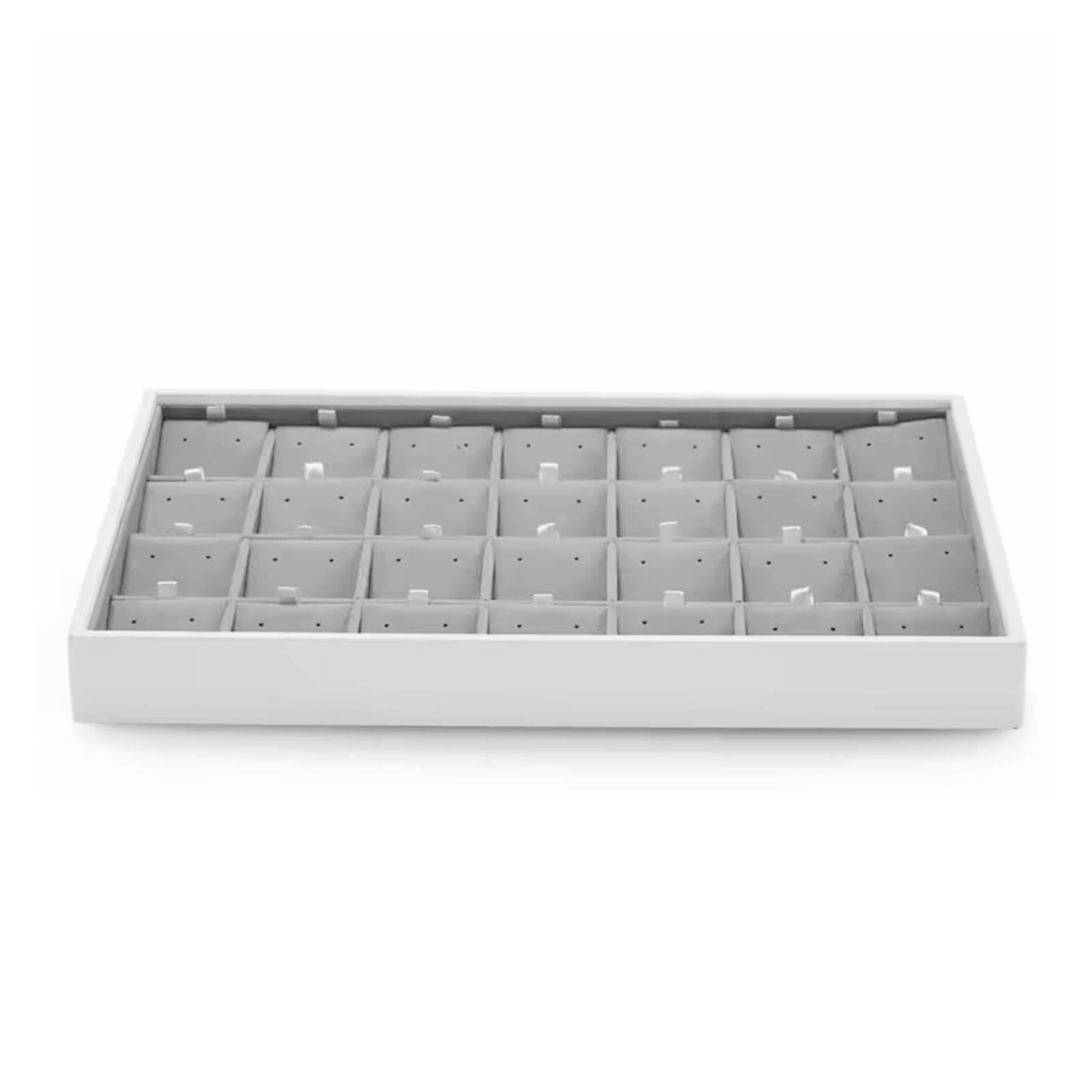 YGMNQAL Velvet Jewelry Tray Multifunction Velvet Stackable Jewelry Trays Rings Earrings Bracelet Organizer Storage Tray Rings Earrings Storage Props
